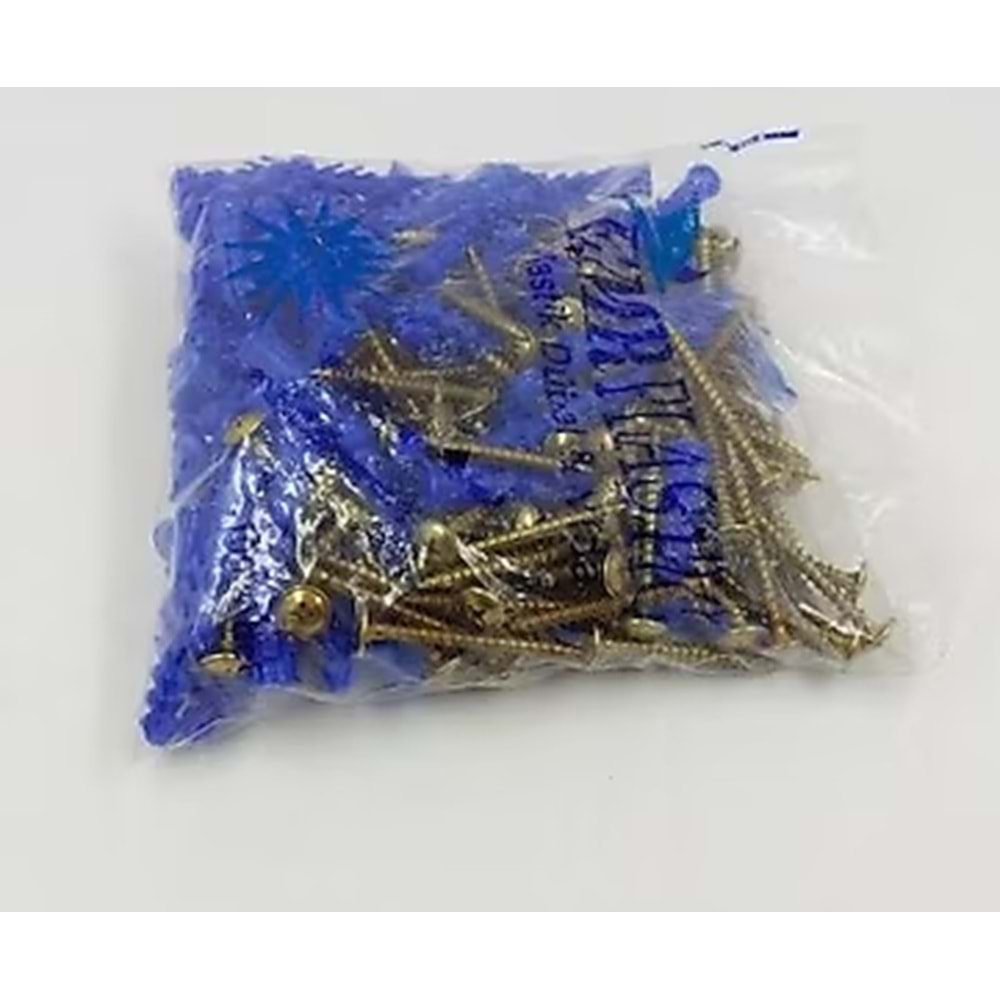 SET DÜBEL VİDA ALÇIPAN 100AD. KALİBRE+