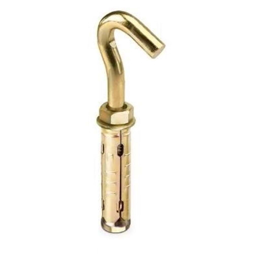 KANCALI ÇELİK DÜBEL M6 AÇIK KANCA (*30)#