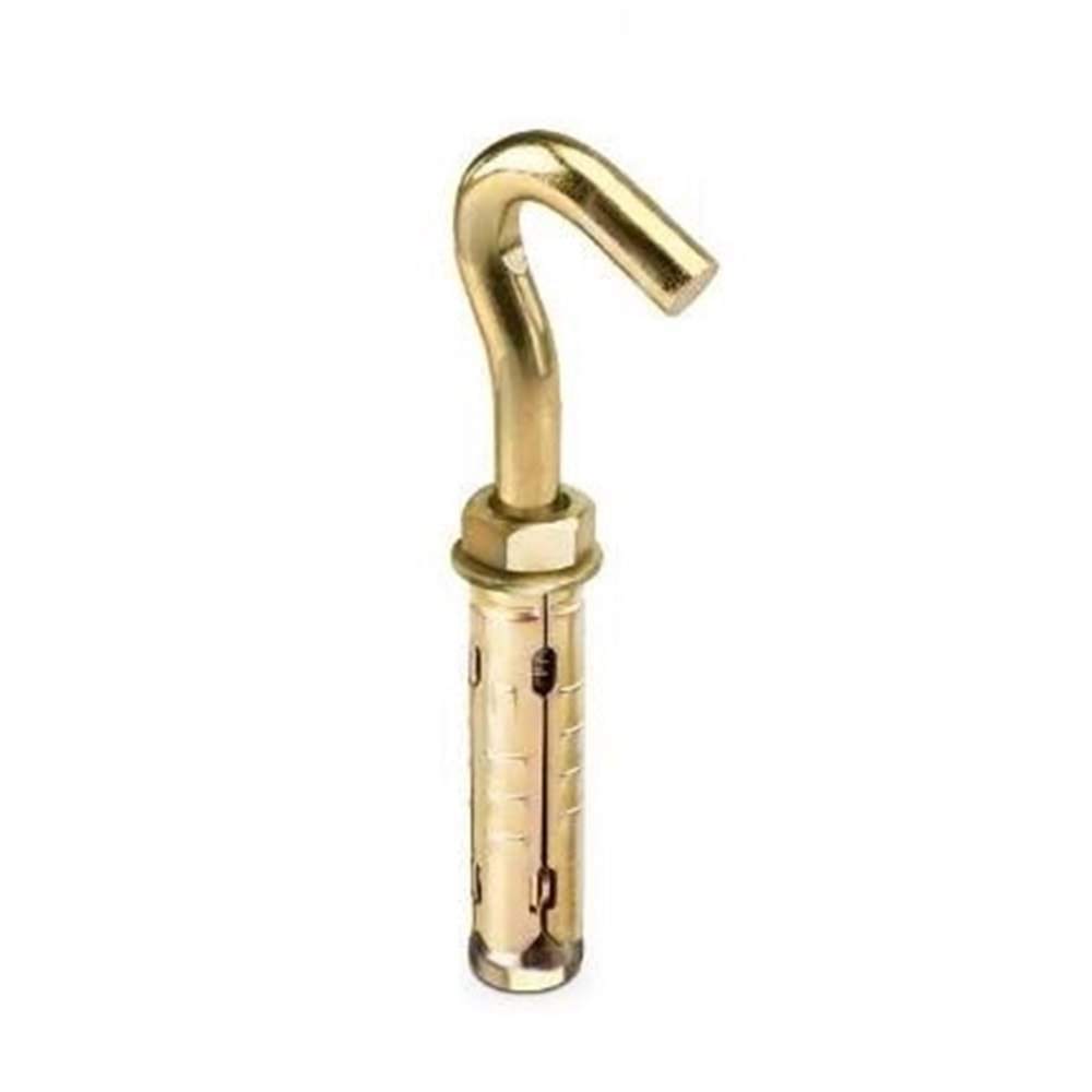 KANCALI ÇELİK DÜBEL M8 AÇIK KANCA(*50)#