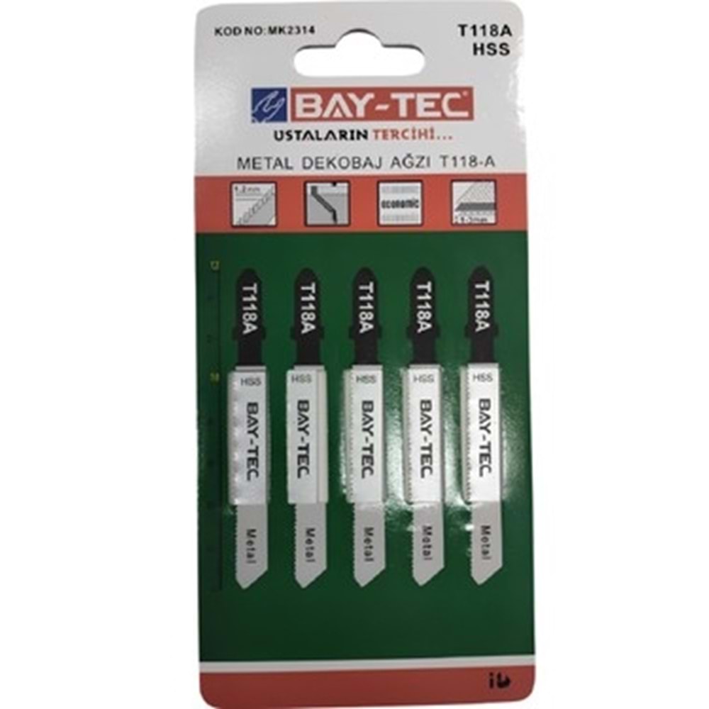 METAL DEKUPAJ AĞZI T 118-A (MK2314) #