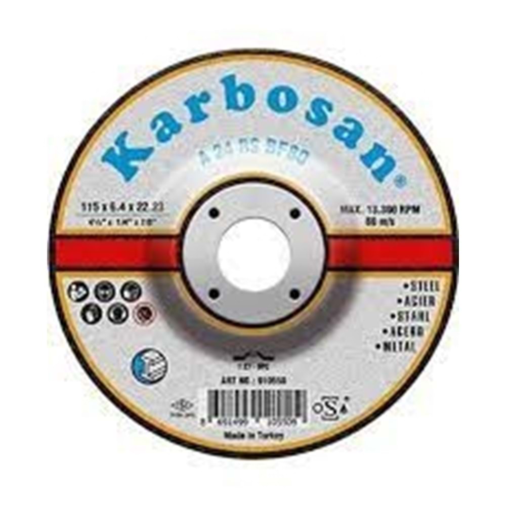 KARBOSAN TAŞLAMA 115X6,4 (*25)+