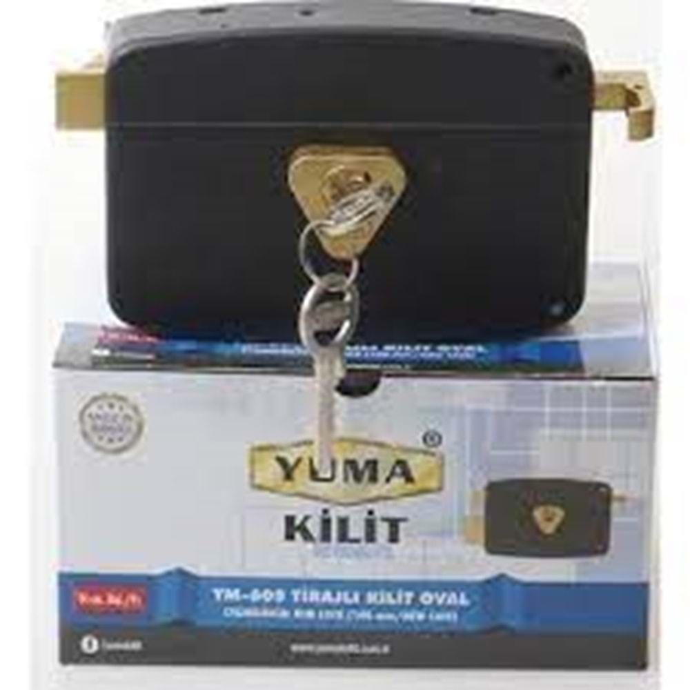 YUMA OVAL TİRAJLI KİLİT (*30) YM-600+