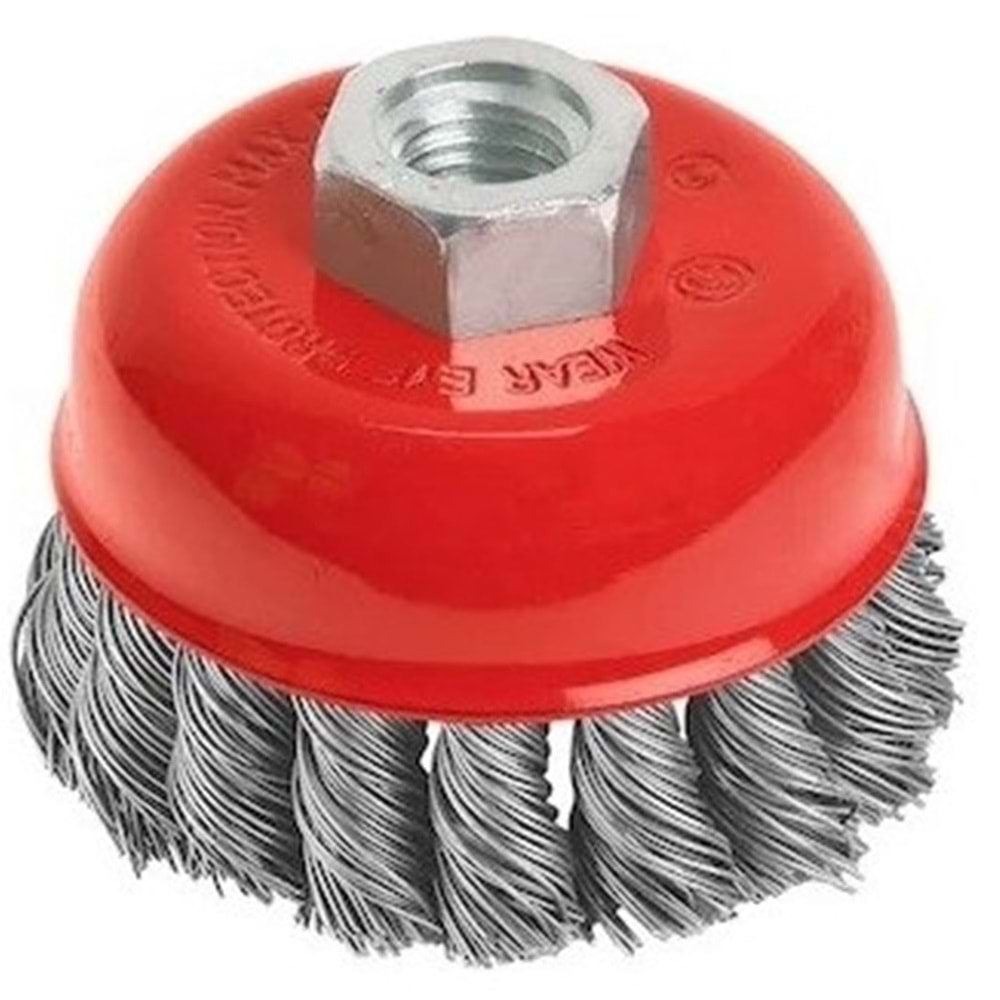 ÇANAK FIRÇA BURGULU 100 MM (DMX4035)(30/60)#