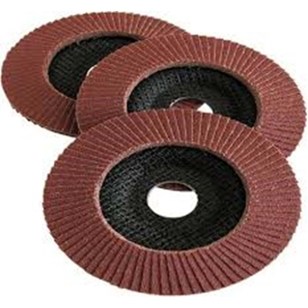MEŞEM FLAP DİSK ZIMPARA KIRMIZI 115 x 22mm x 60 kum(221)+