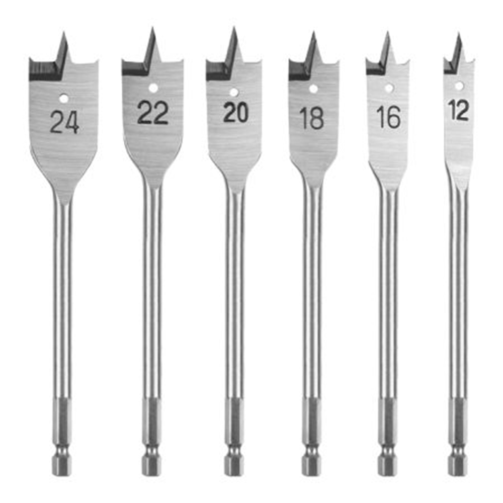 YAPRAK MATKAP UCU TAKIMI 6'LI SET 10. 12. 16. 18. 20. 25 mm(ME4150)#