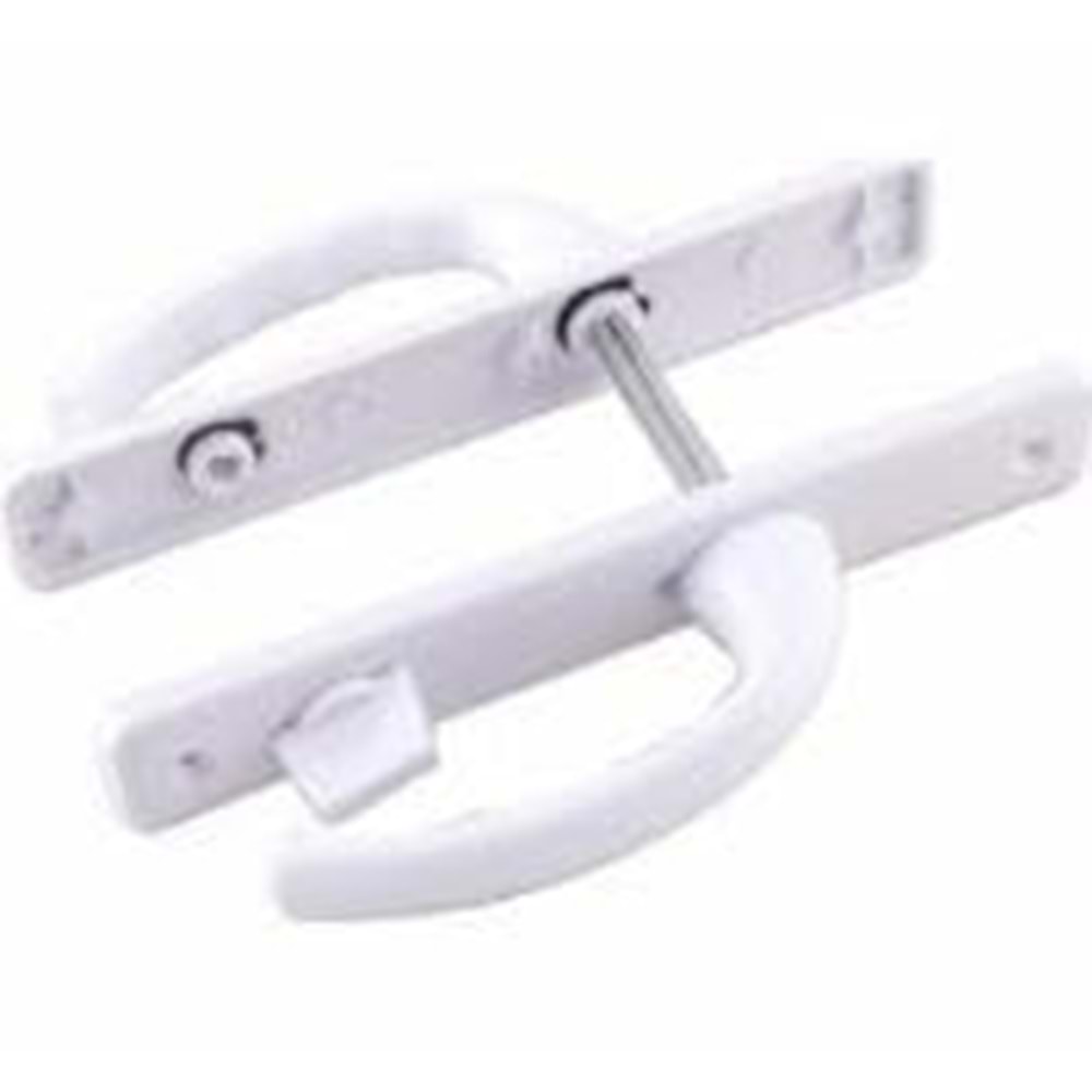 PVC WC KOLU PLASTİK GÖVDE KISA VİDALI(KOD 219)#