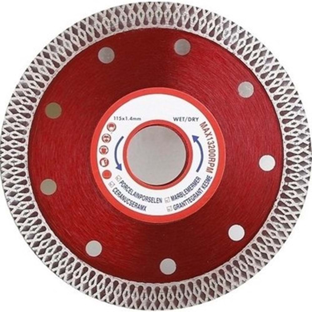 115 MM HASSAS SERAMİK KESİCİ#