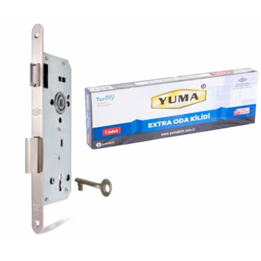 YUMA 35 MM OVAL ODA KİLİDİ YM-604+