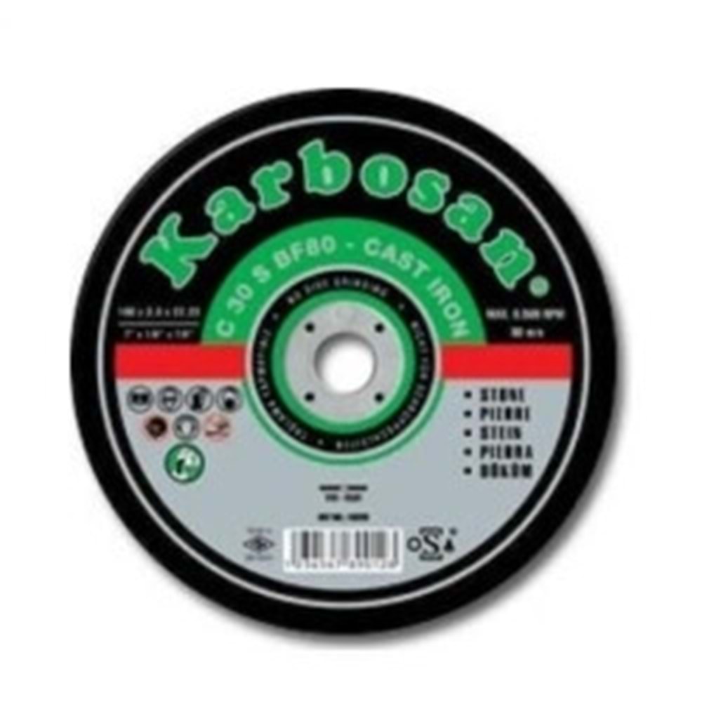 KARBOSAN SC 180MM MERMER KESİCİ(*25)#