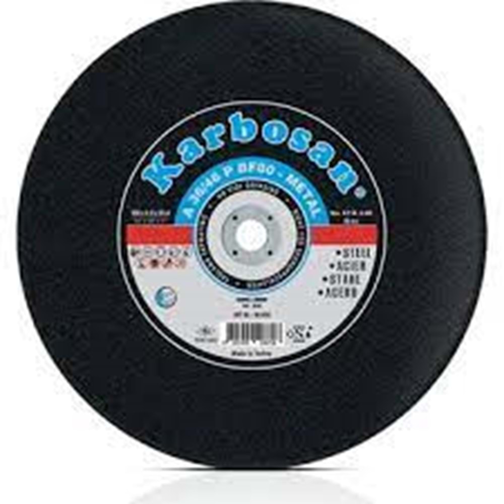 KARBOSAN NK 350 MM METAL KESİCİ (*10)+