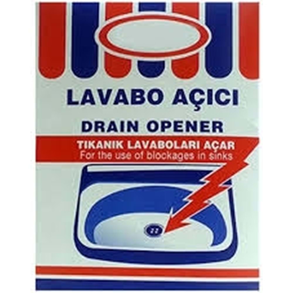 LAVABO AÇICI TOZ (*12)+