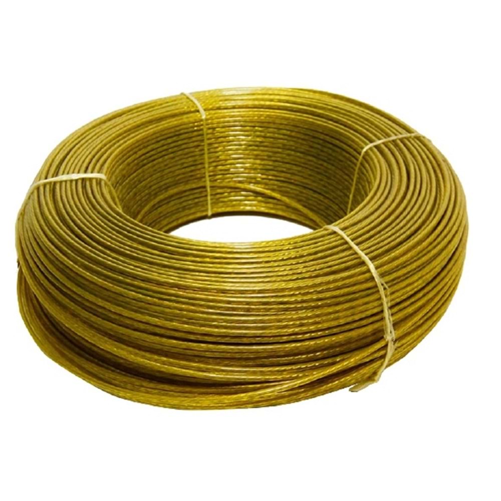 PVC KAPLI TEL HALAT 8MM =200MT=#