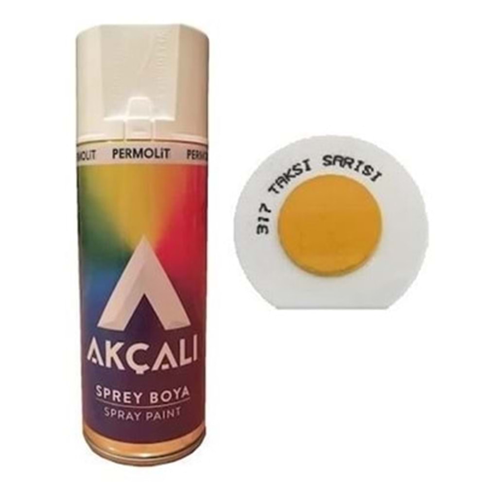 AKÇALI SPREY BOYA 317 - TAKSİ SARISI+