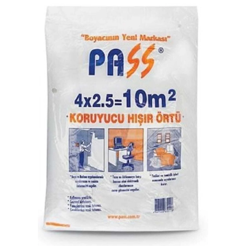 PASS HIŞIR ÖRTÜ 10M2 (*80)#