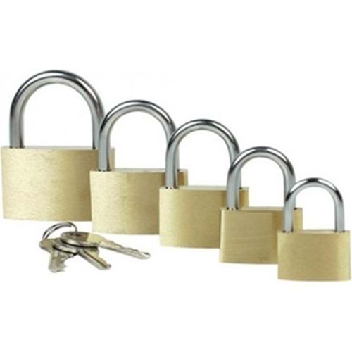 ASMA KİLİT SARI KAPLAMA 32 MM (*6)#