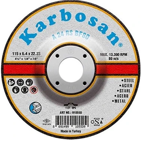 KARBOSAN TAŞLAMA 115X6.4 (*25)#