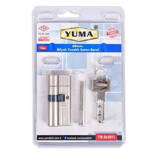 YUMA 68 MM BİLYALI TUZAKLI BAREL SATEN YM-B68BTS (*30)+