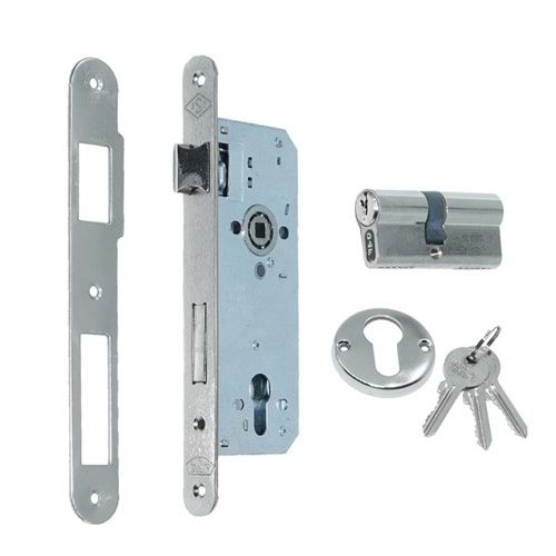 YUMA SİLİNDİR DAİRE KİLİT =OVAL= 40mm#