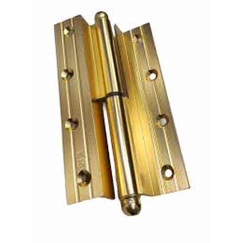 ALÜMİNYUM CUMBALI MENTEŞE 12 cm SARI SAĞ+