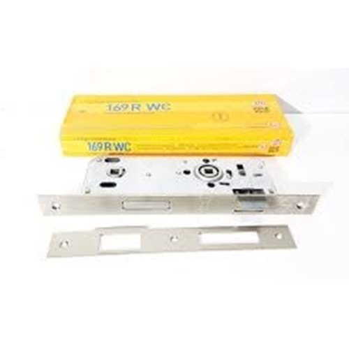 KALE 169R BANYO WC KİLİDİ KOLSUZ 35 mm NİKEL+