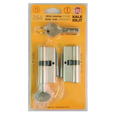 KALE 264 BİLYALI BAREL 68 mm İKİZ+MANDALLI SATEN#