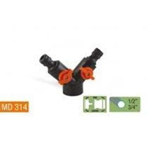 MD 314 1-3/4 OTOM. 2 VANALI AÇ-KAPAT(*20)+