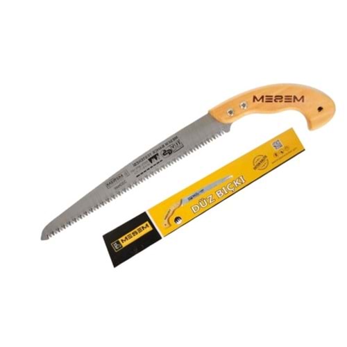 BAĞ BUDAMA TESTERESİ KILIFSIZ TAHTA SAPLI (ME9174) 300 mm ORTA DİŞ#