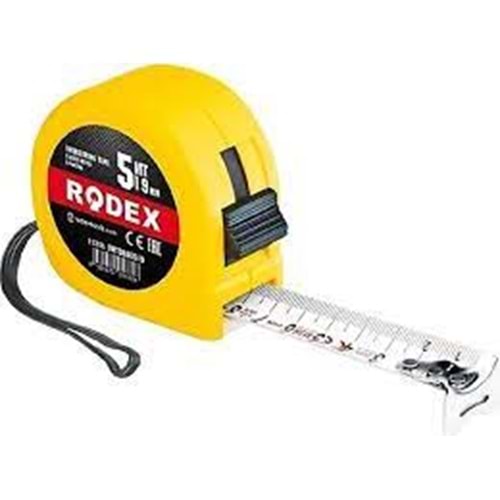 METRE 5X19 mm DÜZ RODEX+