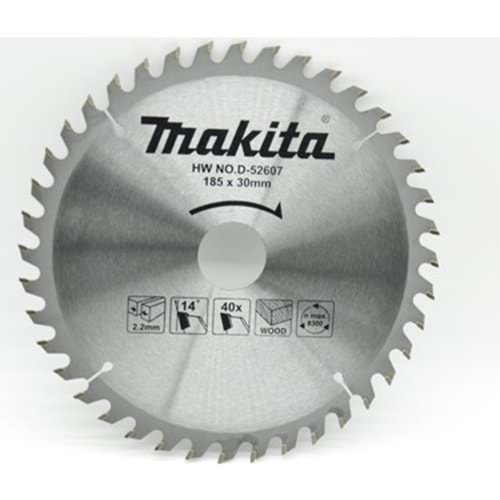 MAKİTA SUNTA TESTERE 185X40 DİŞ#