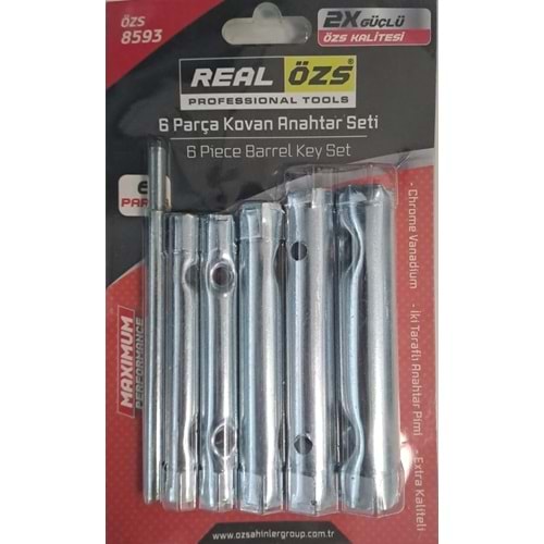 REAL OZS KOVAN ANAHTAR 6 PARCA SET (OZS-8593)(/70)#