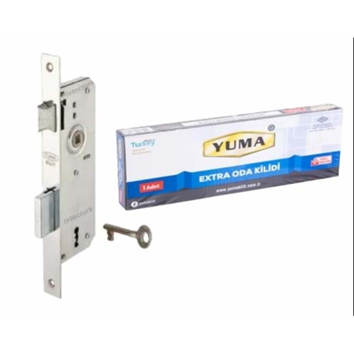 YUMA 35 MM KARE ODA KİLİDİ YM-604+