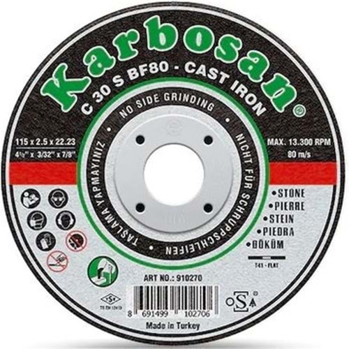 KARBOSAN SC 230MM MERMER KESİCİ (*25)#
