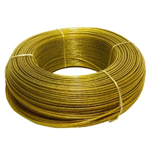 PVC KAPLI TEL HALAT 2MM =200MT=#