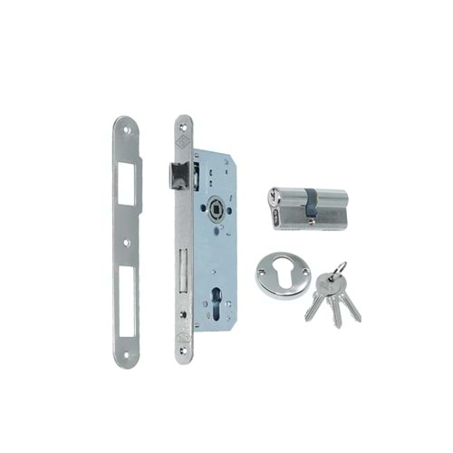 YUMA SİLİNDİR DAİRE KİLİDİ OVAL 35 MM YM-603#
