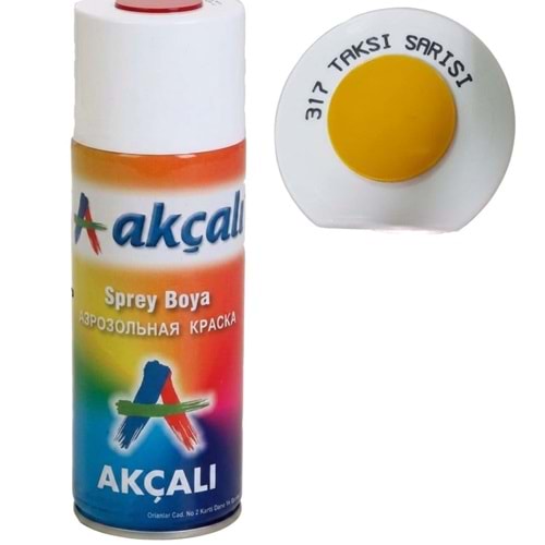 AKÇALI SPREY BOYA 317 - TAKSİ SARISI#