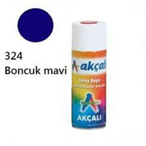 AKÇALI SPREY BOYA 324 - BONCUK MAVİ+