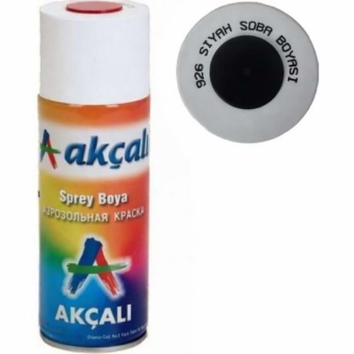 AKÇALI SPREY BOYA 926 - YANMAZ SİYAH#