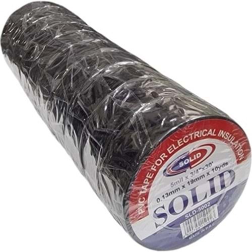 ELEKTRİK BANDI SİYAH SOLİD#
