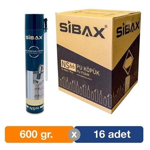 SİBAX KÖPÜK 600GR. (*16)#