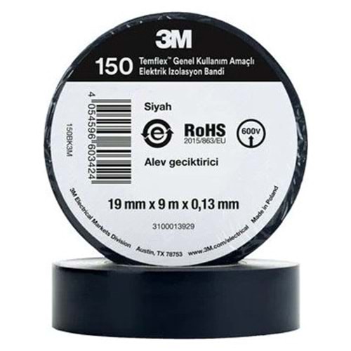 ELEKTRİK BANDI =3M== SİYAH
