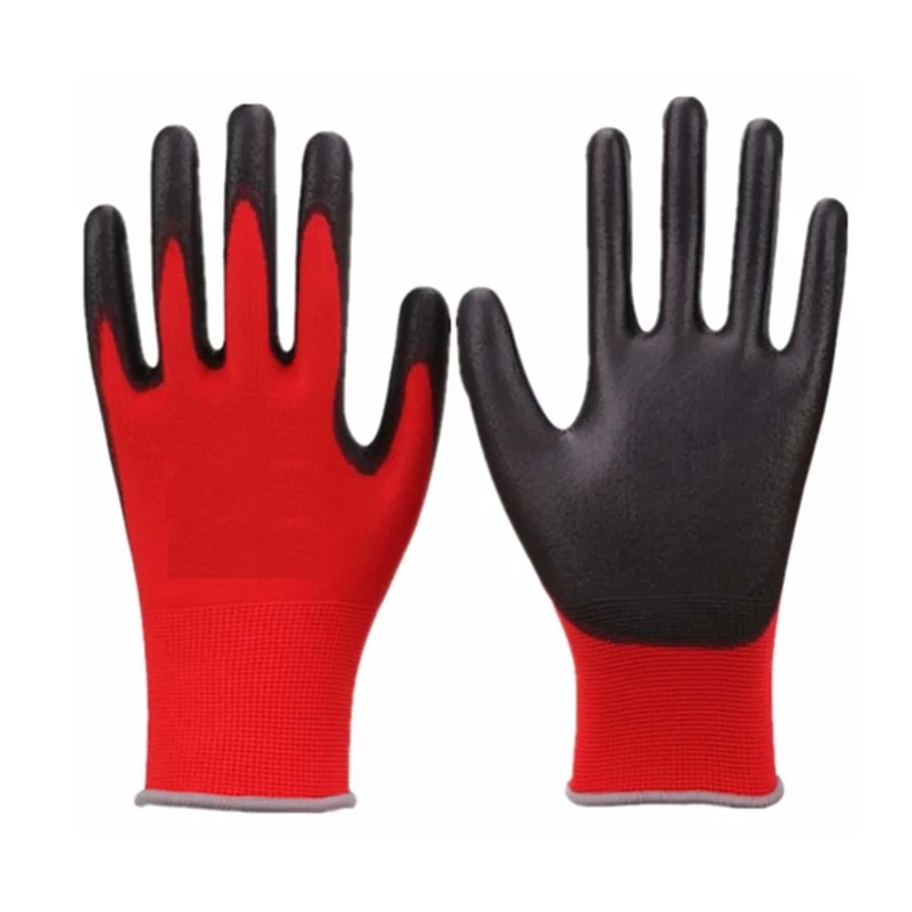 EKO. KIRMIZI SİYAH ELDİVEN (*12)#