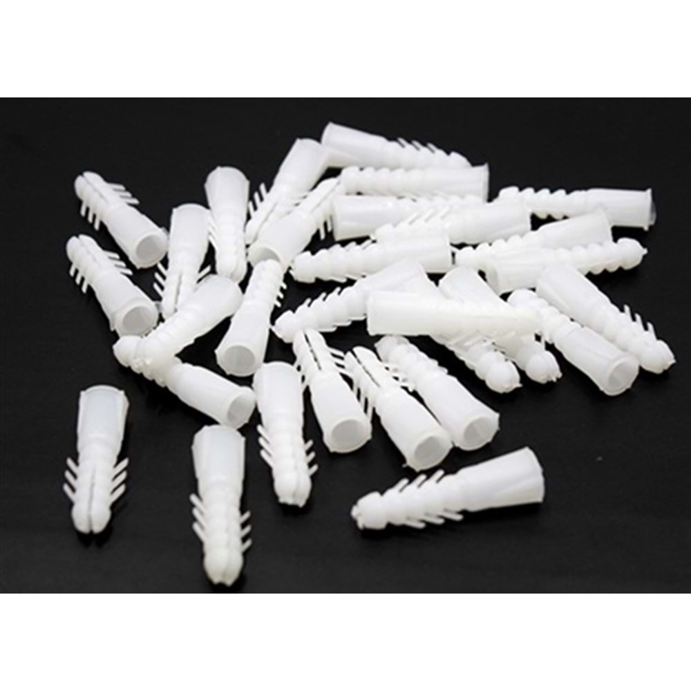 PLASTİK DÜBEL 6 MM 1000AD.(*50)#