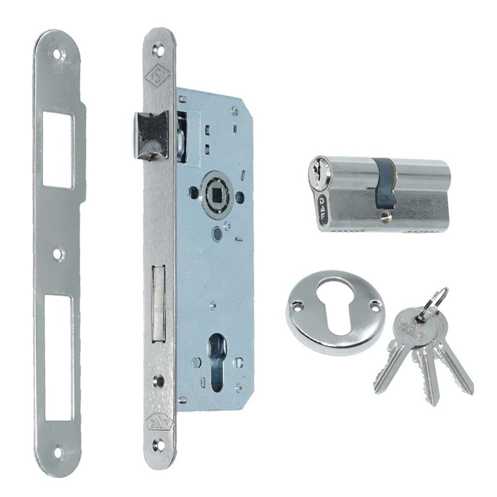 YUMA SİLİNDİR DAİRE KİLİDİ 45 MM OVAL#