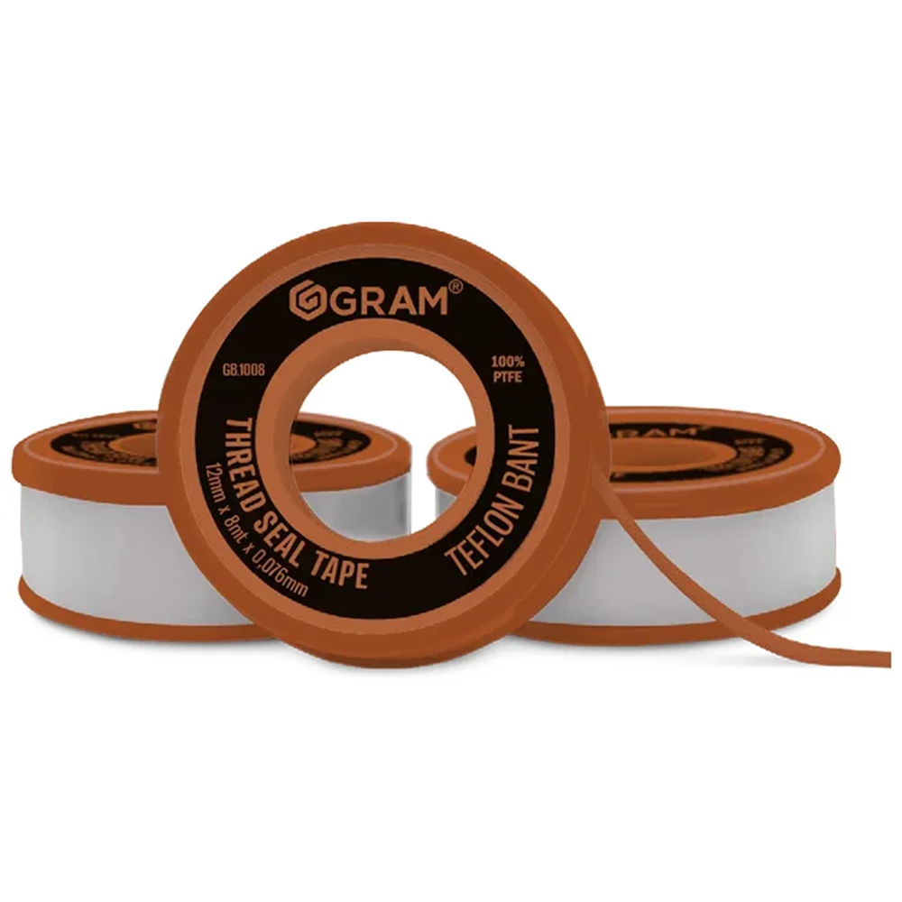 TEFLON BANT GRAM 12MMX8MT GB1008