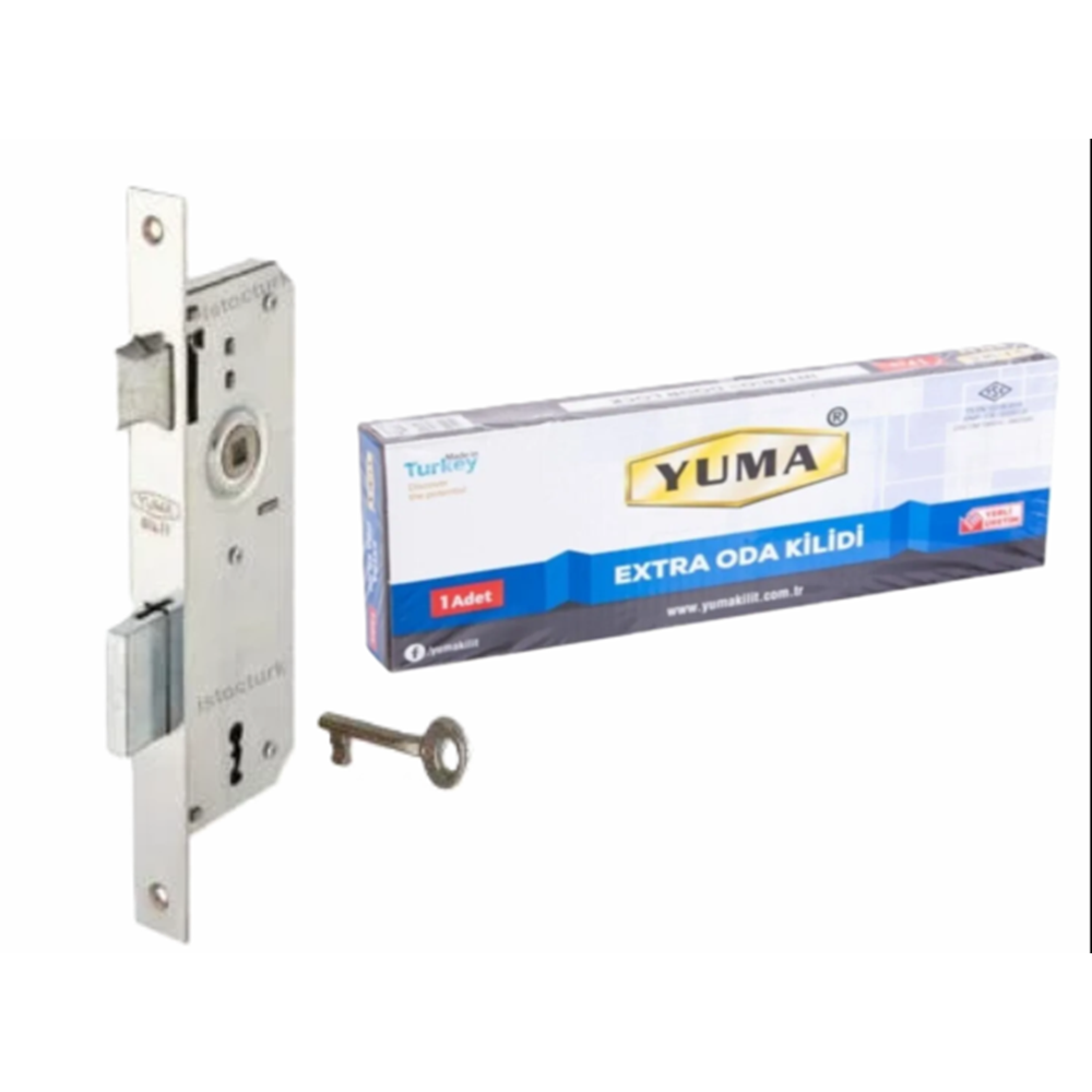 YUMA 35 MM KARE ODA KİLİDİ YM-604#