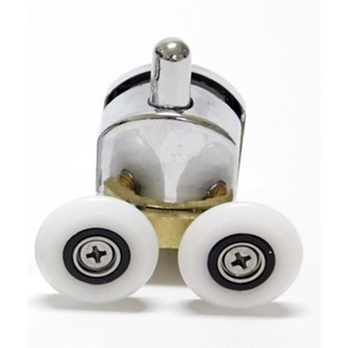 DUŞAKABİN TEKERİ KROM ALT (*8)#