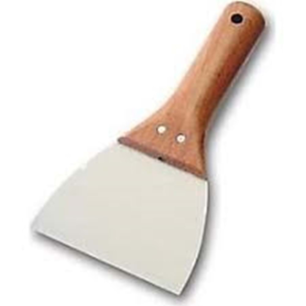 KT 803 - 12 CM MACUN SPATULASI AHŞAP SAP (*12)#